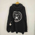 バランス BALANCE バックプリントジップアップパーカー オーバーサイズ メンズ 4XL