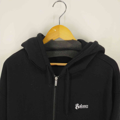バランス BALANCE バックプリントジップアップパーカー オーバーサイズ メンズ 4XL