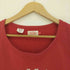 HAWKE & DUMAR ワッペン カレッジ プリント カプセル 4段 前V ガゼット クルーネック スウェット メンズ import:XL