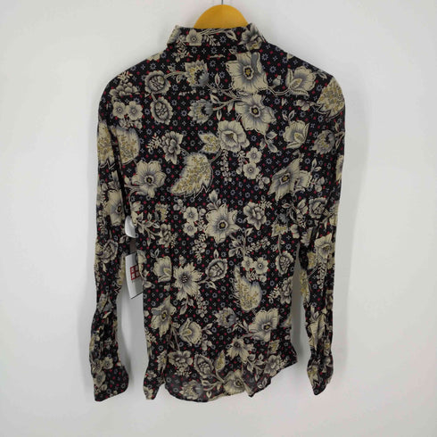 トルネードマート TORNADO MART 花総柄シアーシャツ 透け 和柄 L/S Y2K メンズ JPN:L