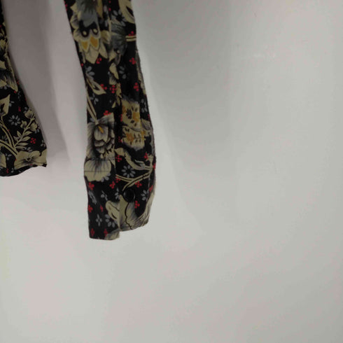 トルネードマート TORNADO MART 花総柄シアーシャツ 透け 和柄 L/S Y2K メンズ JPN:L