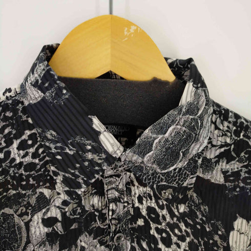 トルネードマート TORNADO MART 花総柄シアーシャツ 透け L/S Y2K メンズ JPN:L