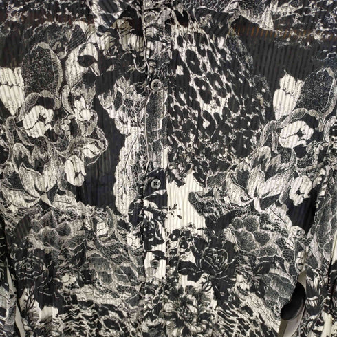 トルネードマート TORNADO MART 花総柄シアーシャツ 透け L/S Y2K メンズ JPN:L
