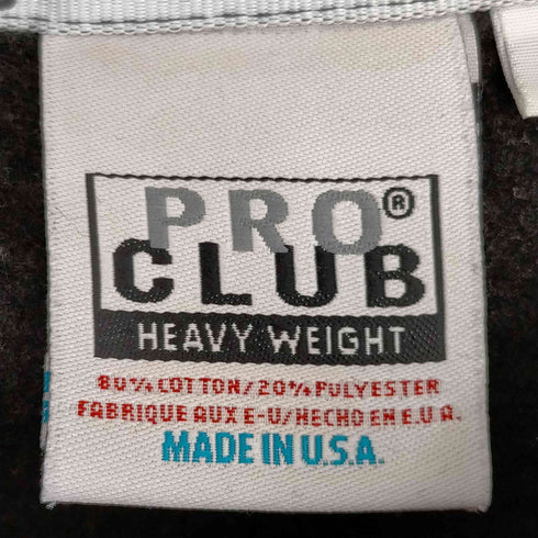 プロクラブ PRO CLUB ヘビーウェイト スウェット メンズ import:M