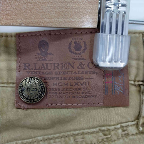 ラルフローレン RALPH LAUREN ブリーチ加工 ローライズチノ レディース 26