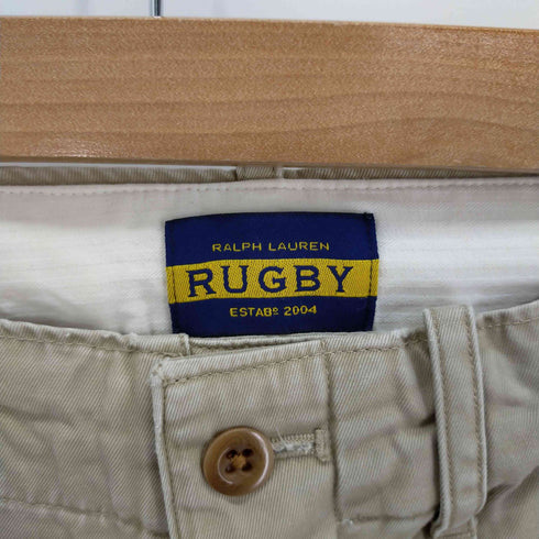 ラグビーラルフローレン Rugby Ralph Lauren ボタンダウンクロップドチノパンツ レディース 0