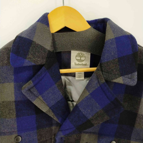 ティンバーランド Timberland ウールチェックミディアムトレンチコート メンズ import:M
