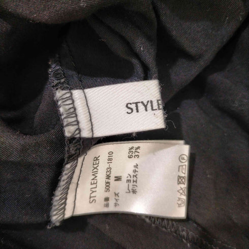 スタイルミキサー STYLEMIXER チョーカーデザインギャザーワンピース レディース JPN:M