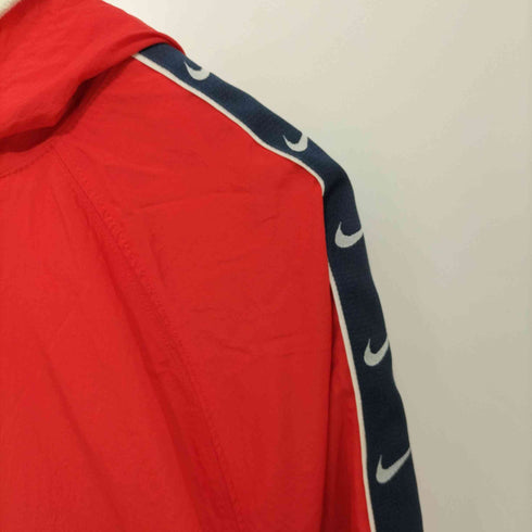 ナイキ NIKE UNIVERSITY RED/WHITE/OBSIDIAN スウッシュ ウーブン ジャケット メンズ JPN:M
