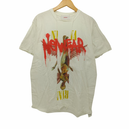 ノーウェア NOWEAR 再構築 S/S カットソー クルーネックTシャツ グランジ メンズ JPN:L