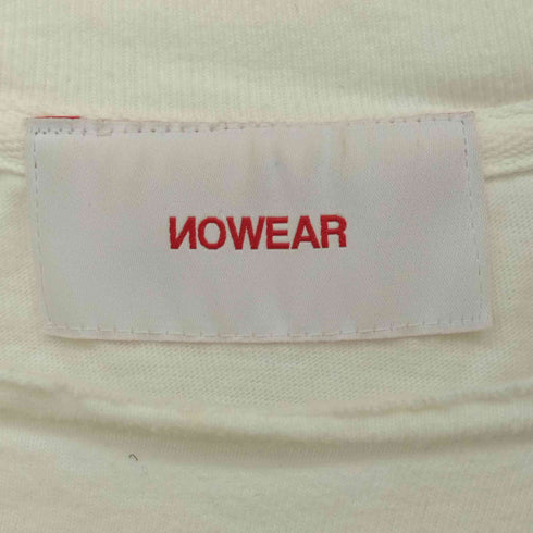 ノーウェア NOWEAR 再構築 S/S カットソー クルーネックTシャツ グランジ メンズ JPN:L