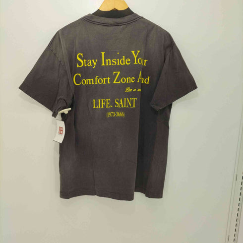 セントマイケル SAINT MICHAEL 22SS SS TEE/NBA/BLACK クルーネックTシャツ メンズ JPN:L