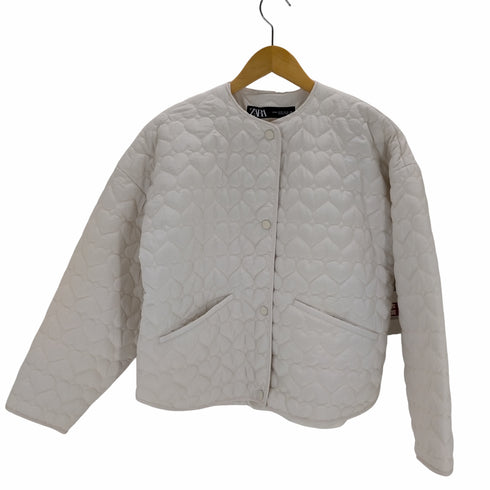ザラ ZARA ハート キルティングジャケット メンズ JPN:XS