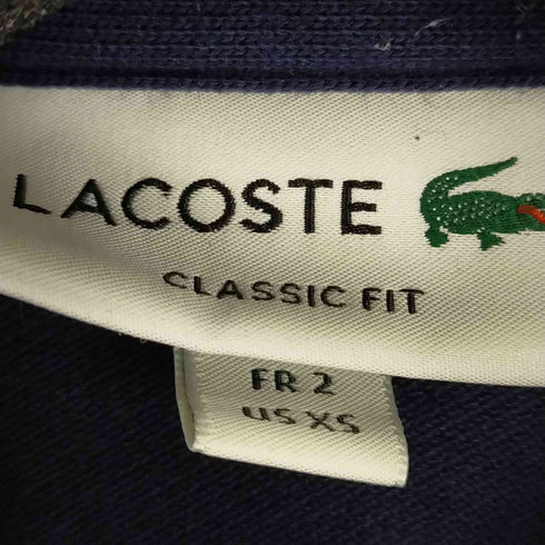 ラコステ LACOSTE ワンポイントS/S ポロシャツ メンズ import:XS