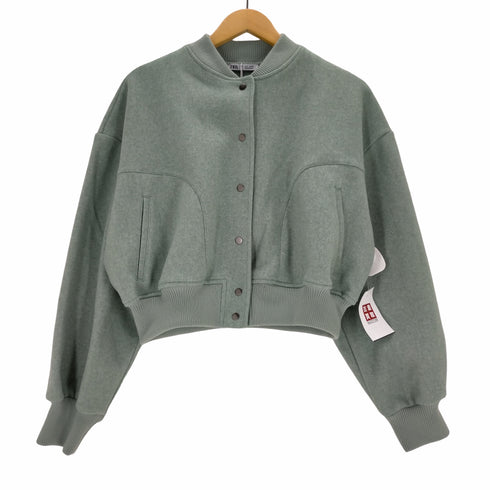 ザラ ZARA CROP SOFT BOMBER JACKET レディース JPN:S