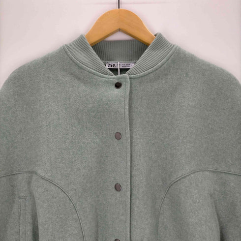 ザラ ZARA CROP SOFT BOMBER JACKET レディース JPN:S