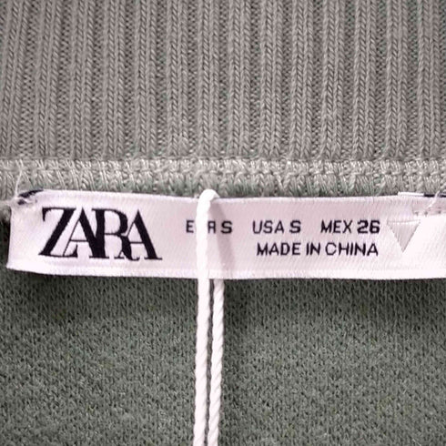 ザラ ZARA CROP SOFT BOMBER JACKET レディース JPN:S
