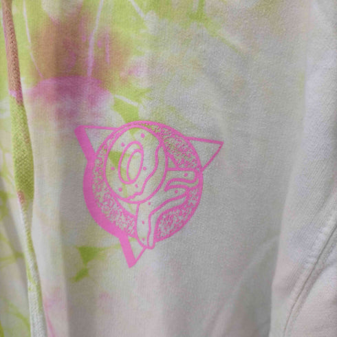 オッドフューチャー ODD FUTURE INDEPENDENTボディ 両面プリントタイダイプルオーバーパーカー メンズ JPN:L