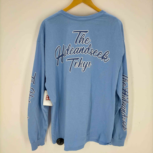ハイドアンドシーク HIDE AND SEEK 23ss Cursive L/S Tee メンズ JPN:XL