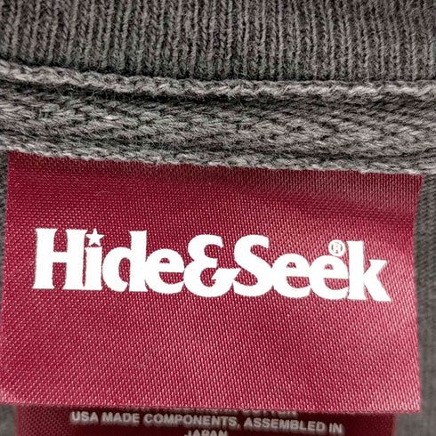ハイドアンドシーク HIDE AND SEEK 23ss New World S/S Tee メンズ JPN:L