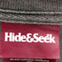 ハイドアンドシーク HIDE AND SEEK 23ss New World S/S Tee メンズ JPN:L