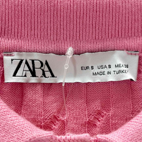 ザラ ZARA コットンシャツカーディガン レディース JPN:S