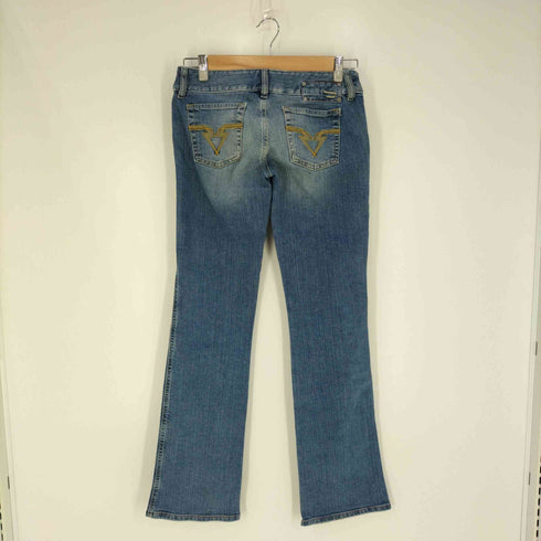 ディーゼル DIESEL イタリア製 ローライズ フレアデニムパンツ レディース 27