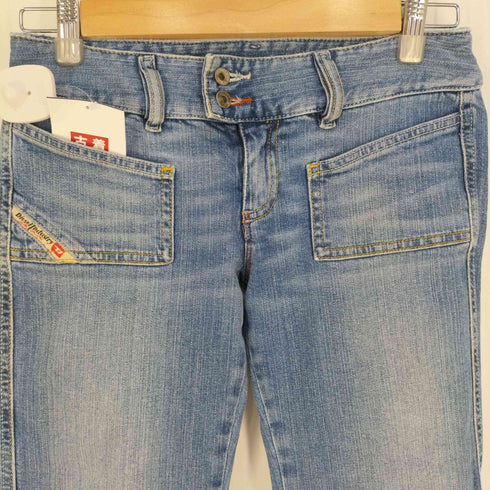 ディーゼル DIESEL イタリア製 ローライズ フレアデニムパンツ レディース 27