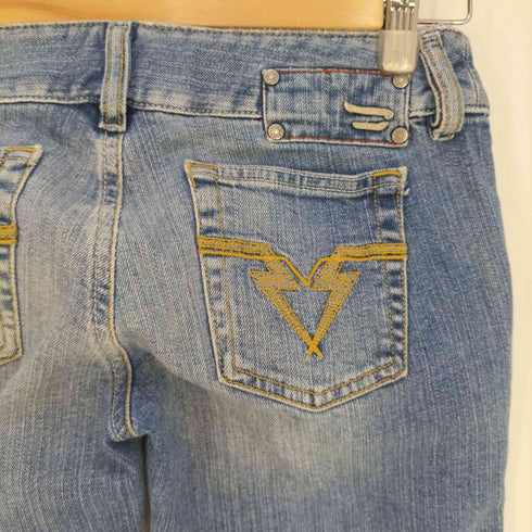 ディーゼル DIESEL イタリア製 ローライズ フレアデニムパンツ レディース 27