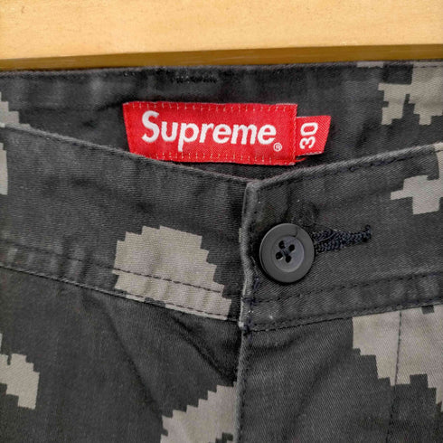 シュプリーム Supreme 21AW Cargo Pant Black Russian Camo メンズ 30