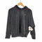 フレッドペリー FRED PERRY ロゴ刺繍L/S ベロアプルオーバー メンズ UK10
