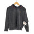 フレッドペリー FRED PERRY ロゴ刺繍L/S ベロアプルオーバー メンズ UK10