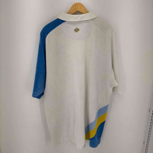 エニーチェ enyce ツートンパイル地ポロシャツ メンズ XXXL