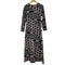ザラ ZARA LONG JACQUARD DRESS レディース JPN:L