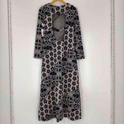 ザラ ZARA LONG JACQUARD DRESS レディース JPN:L