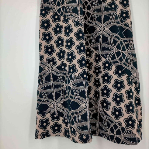 ザラ ZARA LONG JACQUARD DRESS レディース JPN:L
