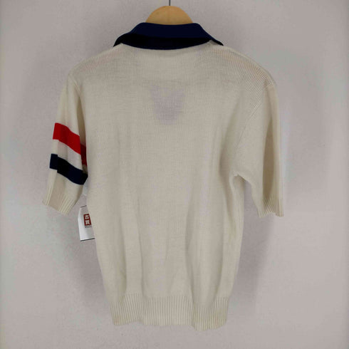 70s ニットポロシャツ メンズ