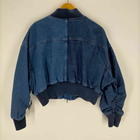 ザラ ZARA ZW コントラストデニム レディース JPN:XS