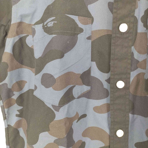 ミスターベイシングエイプ Mr. BATHING APE ABC CAMO ボタンダウン S/S シャツ メンズ JPN:M