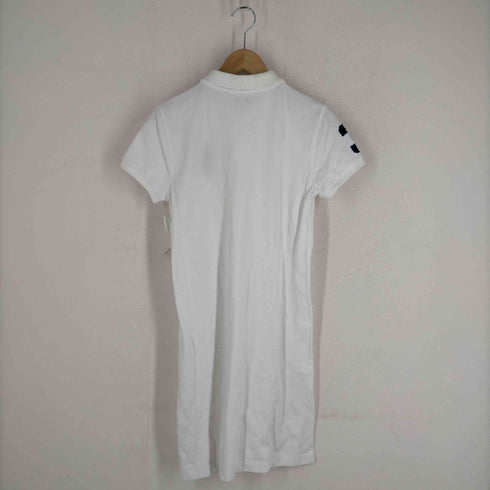 ポロバイラルフローレン Polo by RALPH LAUREN THE MESH MINI ビッグポニー刺しゅう ナンバリング コットンワンピース レディース import:S