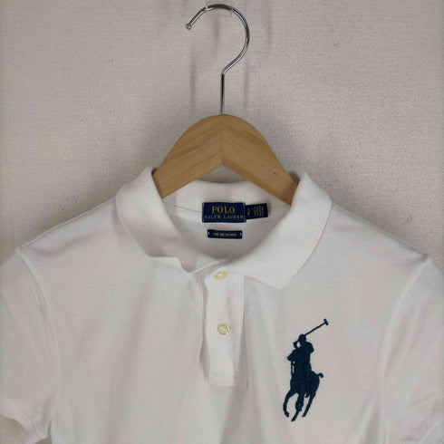 ポロバイラルフローレン Polo by RALPH LAUREN THE MESH MINI ビッグポニー刺しゅう ナンバリング コットンワンピース レディース import:S
