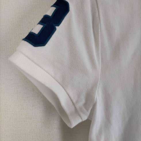 ポロバイラルフローレン Polo by RALPH LAUREN THE MESH MINI ビッグポニー刺しゅう ナンバリング コットンワンピース レディース import:S