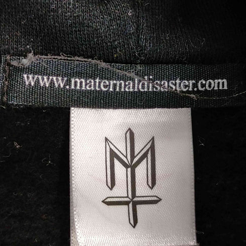 maternal disaster NCE裏毛 プリントパーカー メンズ JPN:XL
