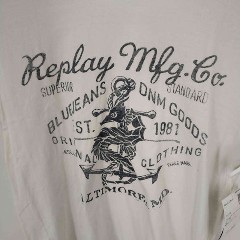 リプレイ REPLAY プリントTEE メンズ