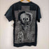 スカルプリントTシャツ メンズ JPN:L