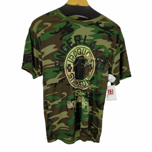 カモフラ柄 プリントTEE メンズ import:M