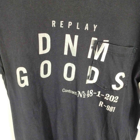 リプレイ REPLAY プリントポケットTEE メンズ