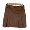 ザラ ZARA フェイクレザープリーツスカート レディース JPN:S
