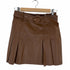 ザラ ZARA フェイクレザープリーツスカート レディース JPN:S