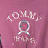 トミージーンズ tommy jeans 90S ロゴ刺繍スウェット メンズ import:XS